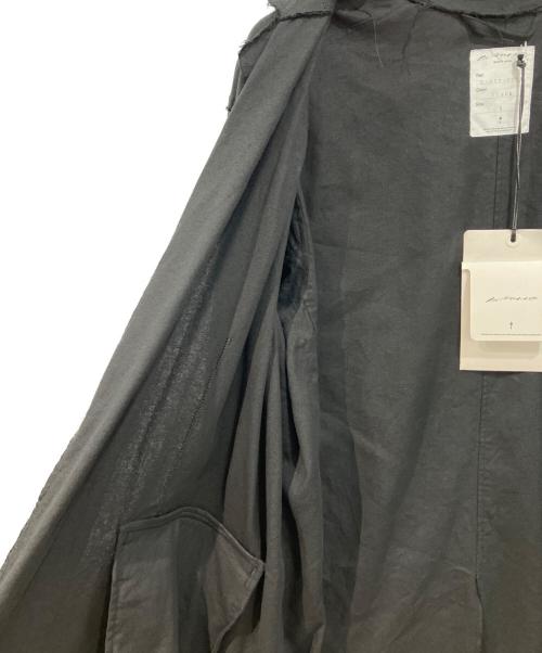 BLACKBIRD（ブラックバード）BLACKBIRD (ブラックバード) over sized toile coat ブラック サイズ:1の古着・服飾アイテム