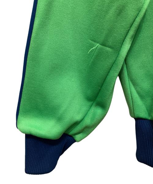 adidas（アディダス）adidas (アディダス) トラックジャケット ネイビー×グリーン サイズ:8号の古着・服飾アイテム