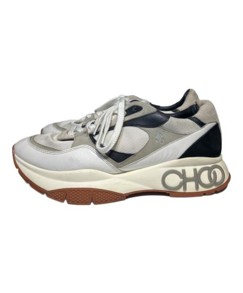 JIMMY CHOO（ジミーチュウ）JIMMY CHOO (ジミーチュウ) スニーカー ホワイト サイズ:25.5の古着・服飾アイテム