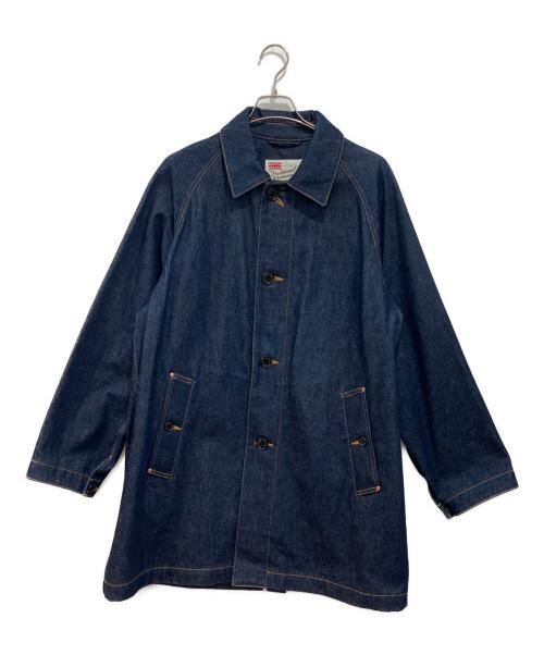 Traditional Weatherwear（トラディショナルウェザーウェア）Traditional Weatherwear (トラディショナルウェザーウェア) UNIONWEAR WORK COAT 002D インディゴ サイズ:36の古着・服飾アイテム