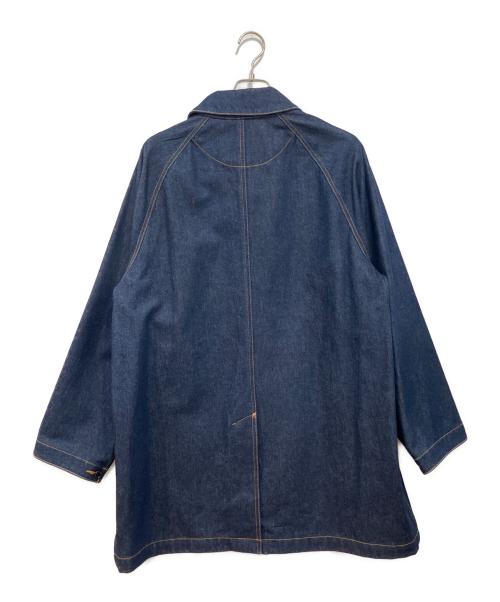 Traditional Weatherwear（トラディショナルウェザーウェア）Traditional Weatherwear (トラディショナルウェザーウェア) UNIONWEAR WORK COAT 002D インディゴ サイズ:36の古着・服飾アイテム
