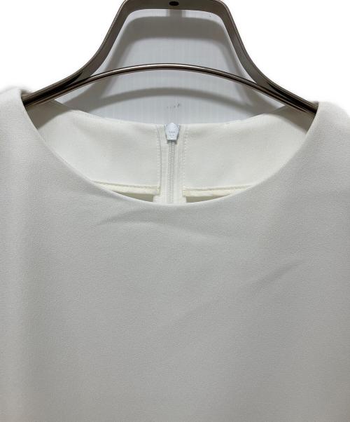 ADORE（アドーア）ADORE (アドーア) クリアボンディングブラウス ホワイト サイズ:38の古着・服飾アイテム