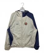 PALACEパレス）の古着「PRO TEAM HOODED SHELL JACKET」｜ホワイト