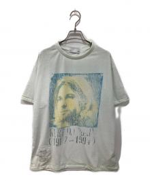 TOLQ（トルク）の古着「Kurt Cxxxxx Mourning T-shirt」｜グリーン