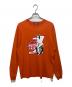 Hysteric Glamour（ヒステリックグラマー）の古着「HG.INC. Tシャツ」｜オレンジ