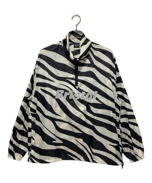 F.C.Real Bristol（エフシーレアルブリストル）F.C.Real Bristol (エフシーレアルブリストル) HALF ZIP PRACTICE TOP ブラック サイズ:Lの古着・服飾アイテム