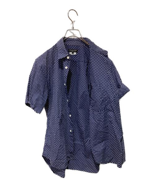 COMME des GARCONS HOMME PLUS（コムデギャルソンオムプリュス）COMME des GARCONS HOMME PLUS (コムデギャルソンオムプリュス) 半袖シャツ ネイビー サイズ:Sの古着・服飾アイテム