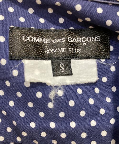 COMME des GARCONS HOMME PLUS（コムデギャルソンオムプリュス）COMME des GARCONS HOMME PLUS (コムデギャルソンオムプリュス) 半袖シャツ ネイビー サイズ:Sの古着・服飾アイテム