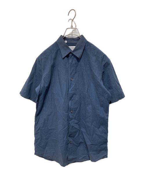 Maison Margiela（メゾンマルジェラ）Maison Margiela (メゾンマルジェラ) 半袖シャツ ネイビー サイズ:46の古着・服飾アイテム