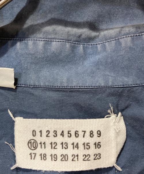 Maison Margiela（メゾンマルジェラ）Maison Margiela (メゾンマルジェラ) 半袖シャツ ネイビー サイズ:46の古着・服飾アイテム