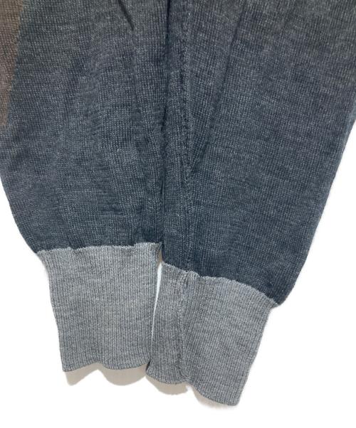 COMME des GARCONS HOMME（コムデギャルソン オム）COMME des GARCONS HOMME (コムデギャルソン オム) Vネックニット ブラウン サイズ:Ｌの古着・服飾アイテム