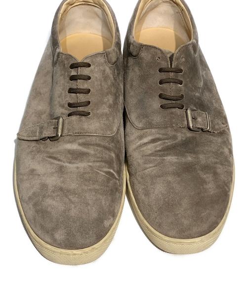 Christian Louboutin（クリスチャン・ルブタン）Christian Louboutin (クリスチャン・ルブタン) スウェードシューズ グレー サイズ:43の古着・服飾アイテム