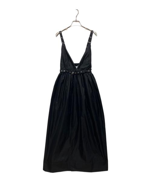 GANNI（ガニー）GANNI (ガニー) Duchesse Nylon Strap ブラック サイズ:SIZE36 未使用品の古着・服飾アイテム