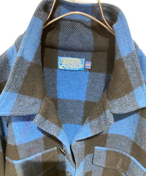 PENDLETON（ペンドルトン）PENDLETON (ペンドルトン) シャツジャケット ブルー サイズ:XLの古着・服飾アイテム