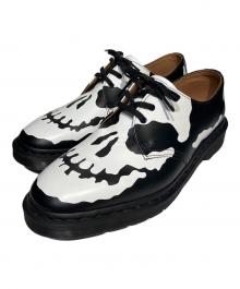 Dr.Martens×SUPREME（ドクターマーチン×シュプリーム）の古着「1461 SUPREME SKULL 3 ホール シューズ」｜ブラック