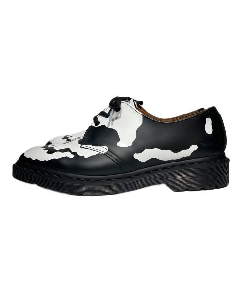 Dr.Martens（ドクターマーチン）Dr.Martens (ドクターマーチン) SUPREME (シュプリーム) 1461 SUPREME SKULL 3 ホール シューズ ブラック サイズ:10の古着・服飾アイテム
