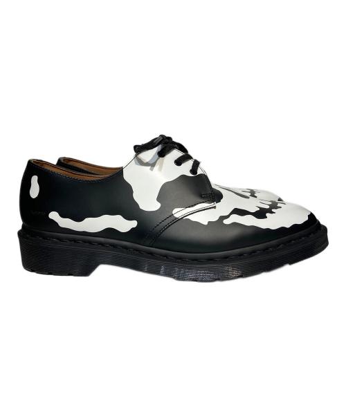 Dr.Martens（ドクターマーチン）Dr.Martens (ドクターマーチン) SUPREME (シュプリーム) 1461 SUPREME SKULL 3 ホール シューズ ブラック サイズ:10の古着・服飾アイテム