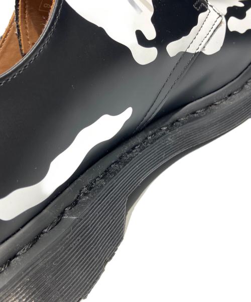 Dr.Martens（ドクターマーチン）Dr.Martens (ドクターマーチン) SUPREME (シュプリーム) 1461 SUPREME SKULL 3 ホール シューズ ブラック サイズ:10の古着・服飾アイテム