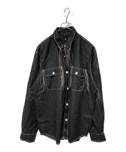LQUARTET（エルカルテット）LQUARTET (エルカルテット) シャツ ブラック サイズ:Ｌの古着・服飾アイテム