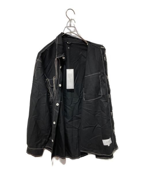 LQUARTET（エルカルテット）LQUARTET (エルカルテット) シャツ ブラック サイズ:Ｌの古着・服飾アイテム