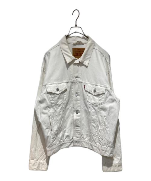 LEVI'S（リーバイス）LEVI'S (リーバイス) デニムジャケット ホワイト サイズ:Ｌの古着・服飾アイテム