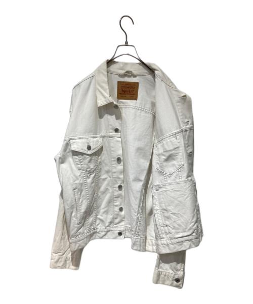 LEVI'S（リーバイス）LEVI'S (リーバイス) デニムジャケット ホワイト サイズ:Ｌの古着・服飾アイテム