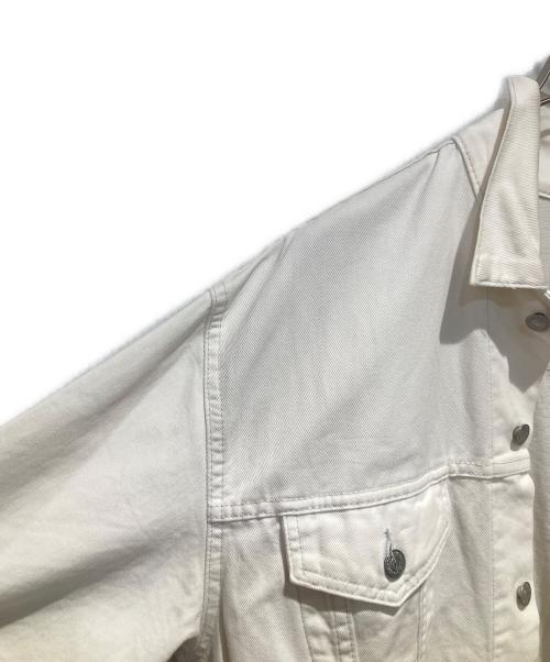 LEVI'S（リーバイス）LEVI'S (リーバイス) デニムジャケット ホワイト サイズ:Ｌの古着・服飾アイテム