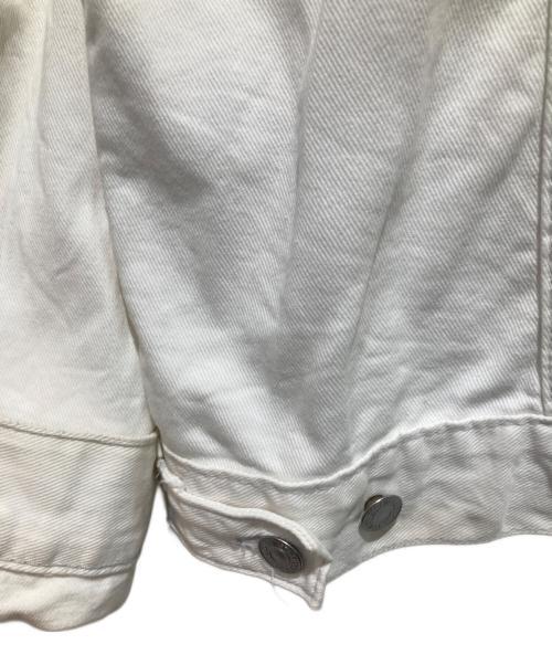 LEVI'S（リーバイス）LEVI'S (リーバイス) デニムジャケット ホワイト サイズ:Ｌの古着・服飾アイテム