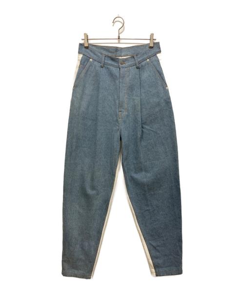 Hed Mayner（ヘド メイナー）Hed Mayner (ヘド メイナー) ドッキングデニムパンツ インディゴ サイズ:SIZE 38の古着・服飾アイテム