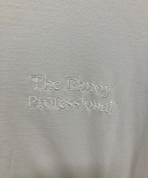 The Ennoy Professional（ザ エンノイ プロフェッショナル）THE ENNOY PROFESSIONAL (ザ エンノイ プロフェッショナル) ロングスリーブヘムリブTシャツ ホワイト サイズ:SIZE Lの古着・服飾アイテム
