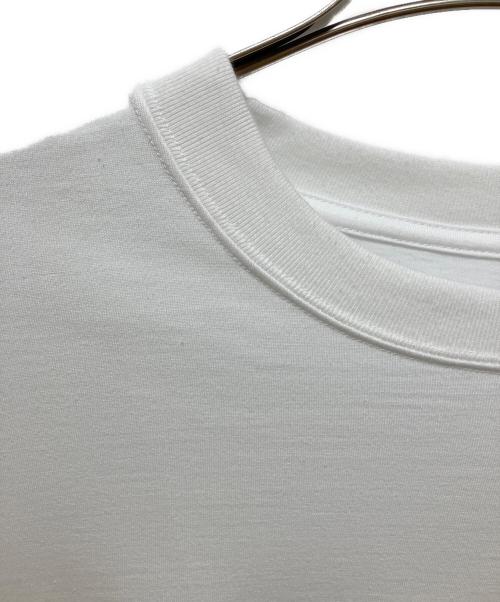 The Ennoy Professional（ザ エンノイ プロフェッショナル）THE ENNOY PROFESSIONAL (ザ エンノイ プロフェッショナル) ロングスリーブヘムリブTシャツ ホワイト サイズ:SIZE Lの古着・服飾アイテム