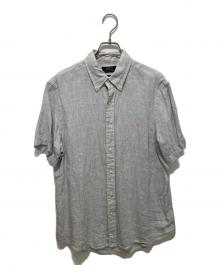 POLO RALPH LAUREN（ポロ・ラルフローレン）の古着「リネンシャツ」｜グレー