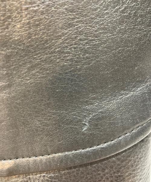 GLAD HAND（グラッドハンド）GLAD HAND (グラッドハンド) カウレザーカーコート ブラック サイズ:Ｌの古着・服飾アイテム