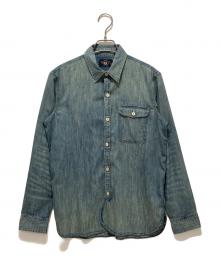 RRL（ダブルアールエル）の古着「デニムシャツ」｜インディゴ