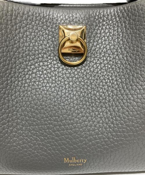 MULBERRY（マルベリー）MULBERRY (マルベリー) Small lrisショルダーバッグ グレーの古着・服飾アイテム