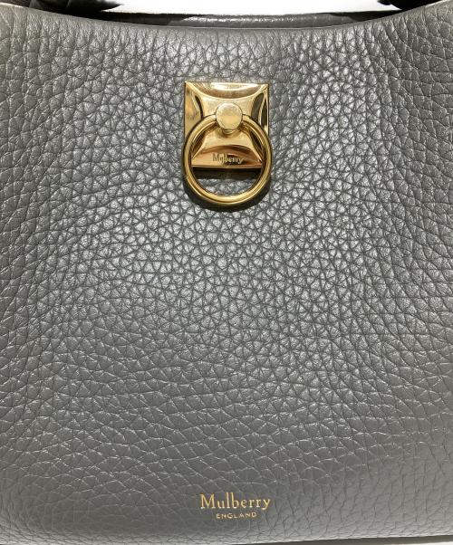 MULBERRY（マルベリー）MULBERRY (マルベリー) Small lrisショルダーバッグ グレーの古着・服飾アイテム