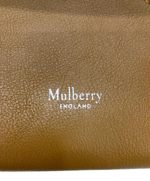 MULBERRY（マルベリー）MULBERRY (マルベリー) M Zipped Pouch Classic Smooth ブラウンの古着・服飾アイテム