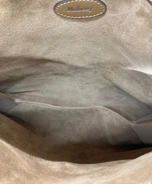 MULBERRY（マルベリー）MULBERRY (マルベリー) M Zipped Pouch Classic Smooth ブラウンの古着・服飾アイテム