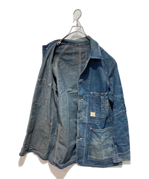 HEADLIGHT（ヘッドライト）HEADLIGHT (ヘッドライト) カバーオール インディゴ サイズ:表記無しの古着・服飾アイテム