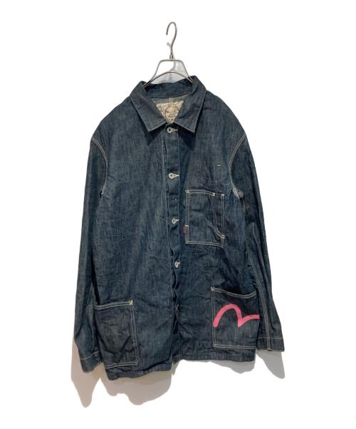 EVISU（エヴィス）EVISU (エヴィス) カバーオール インディゴ サイズ:38の古着・服飾アイテム
