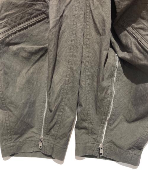 Y's（ワイズ）Y's (ワイズ) C/NY GABARDINE FLIGHT PANTS オリーブ サイズ: 2の古着・服飾アイテム
