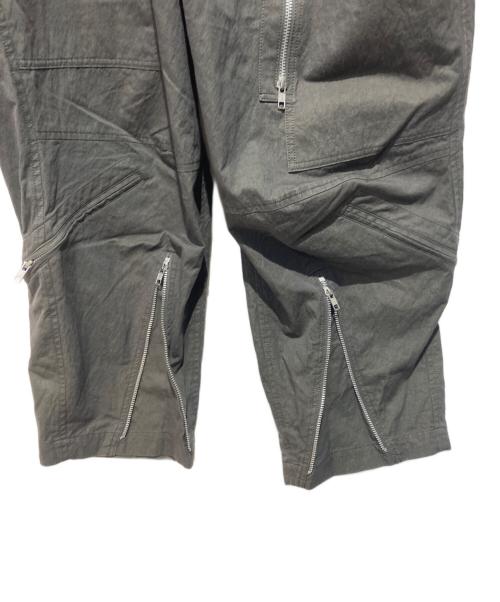 Y's（ワイズ）Y's (ワイズ) C/NY GABARDINE FLIGHT PANTS オリーブ サイズ: 2の古着・服飾アイテム