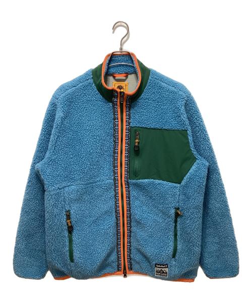 Timberland（ティンバーランド）Timberland (ティンバーランド) bee-line (ビーライン) ボアジャケット ブルー サイズ:XLの古着・服飾アイテム