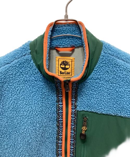 Timberland（ティンバーランド）Timberland (ティンバーランド) bee-line (ビーライン) ボアジャケット ブルー サイズ:XLの古着・服飾アイテム