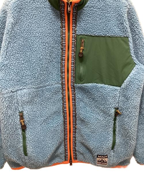 Timberland（ティンバーランド）Timberland (ティンバーランド) bee-line (ビーライン) ボアジャケット ブルー サイズ:XLの古着・服飾アイテム