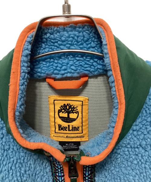 Timberland（ティンバーランド）Timberland (ティンバーランド) bee-line (ビーライン) ボアジャケット ブルー サイズ:XLの古着・服飾アイテム