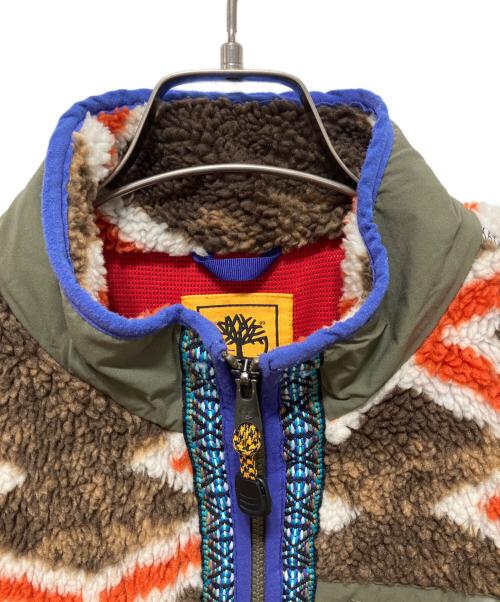 Timberland（ティンバーランド）Timberland (ティンバーランド) ボアジャケット ブラウン サイズ:XLの古着・服飾アイテム