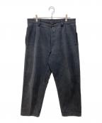 Porter Classicポータークラシック）の古着「MOLESKIN MODIGLIANI PANTS」｜ブラック