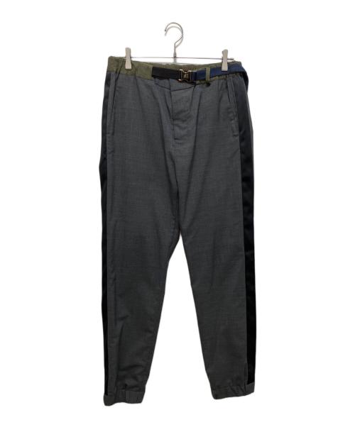 GRAMICCI（グラミチ）GRAMICCI (グラミチ) sacai (サカイ) Suiting Pants グレー サイズ:4の古着・服飾アイテム