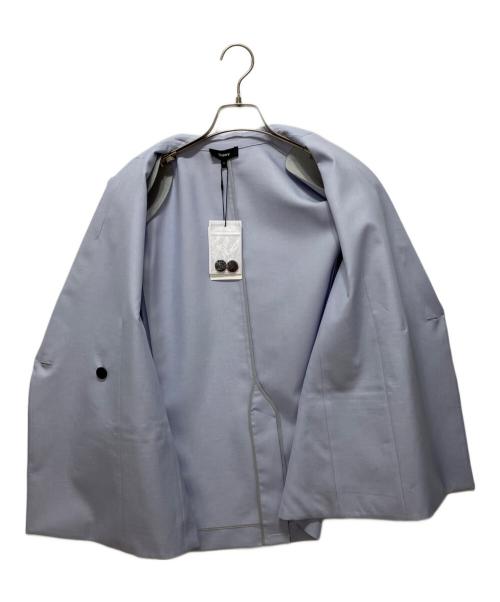 theory（セオリー）theory (セオリー) Relaxed Double Jacket パープル サイズ:2の古着・服飾アイテム